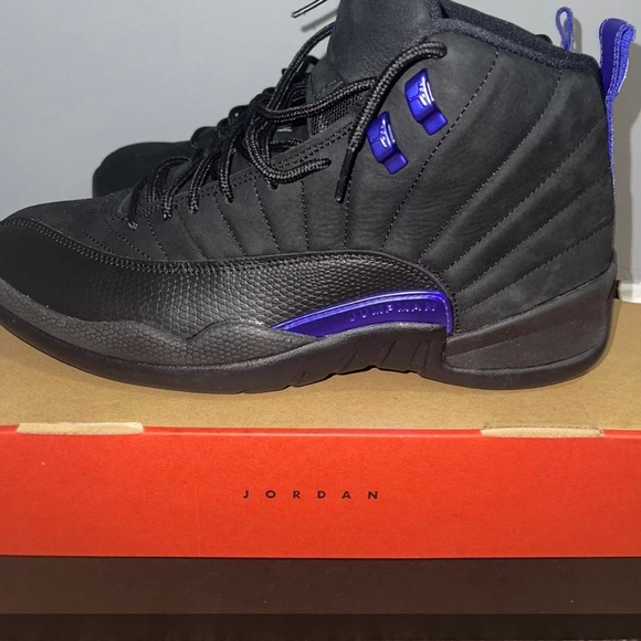 Jordan 12 Retro Black dark concord - Picture 3 of 6